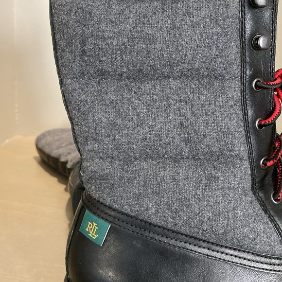 Ralph Lauren Quinlyn Cold Weather Boots sz 8.5 - Picture 5 of 6